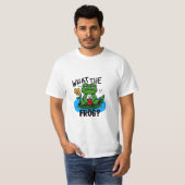What the frog? tシャツ (正面フル)