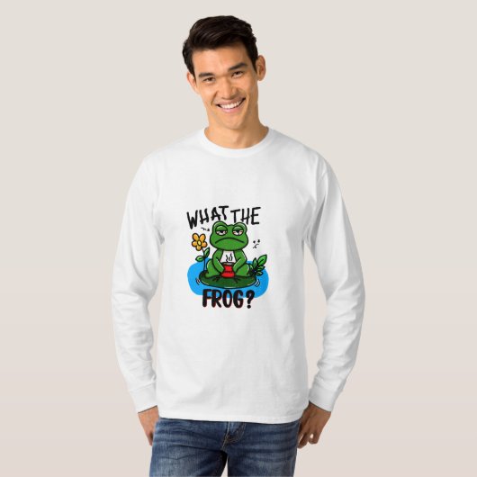 What the frog? tシャツ (正面フル)