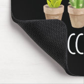 What The Fucculent Cactus Succulent Plant Gift  マウスパッド (コーナー)