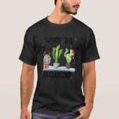 What The Fucculent Cactus Succulents Santa Hat Chr Tシャツ (正面)