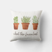 What the Fuculent おもしろい クッション (裏面)