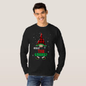What The Gnome Buffalo Plaid Matching Christmas Gr Tシャツ (正面フル)