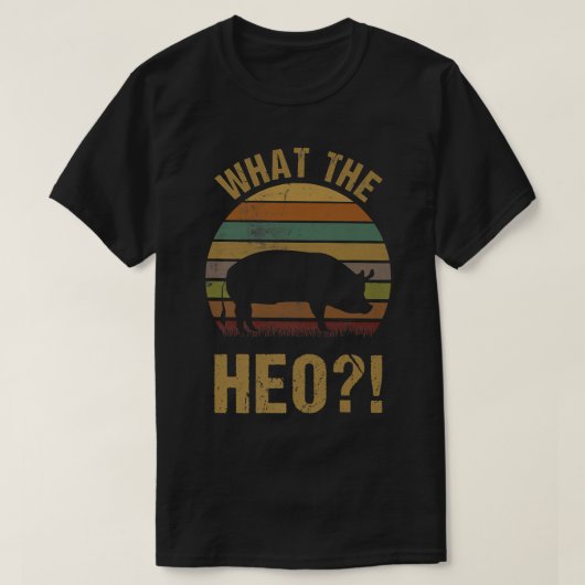 What The Heo Vietnam Viet Asian Pig Pun V Tシャツ (デザイン正面)