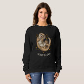 What the Pup Otter Sea Animals Sea Otter スウェットシャツ (正面フル)