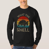 What The Shell for a Reptile Shell Tシャツ (正面)
