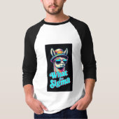 What the Sigma – ラマクールレトロVibe Tシャツ (正面)