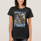 What The Sigma Cool Funny Alpha Wolf Werewolf Boot Tシャツ (正面)