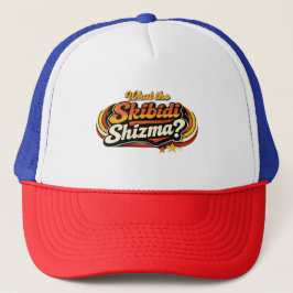 What the Skibidi Shizma? Retro Graphic Hat キャップ