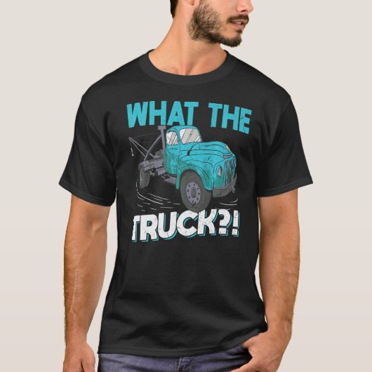 What The Truck  Tow Trucker Tシャツ (正面)