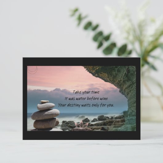 What Waits招待状 招待状 (スタンド正面)