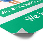 What We Do During Fire Drills Teacher Anchor Chart ポスター (角)