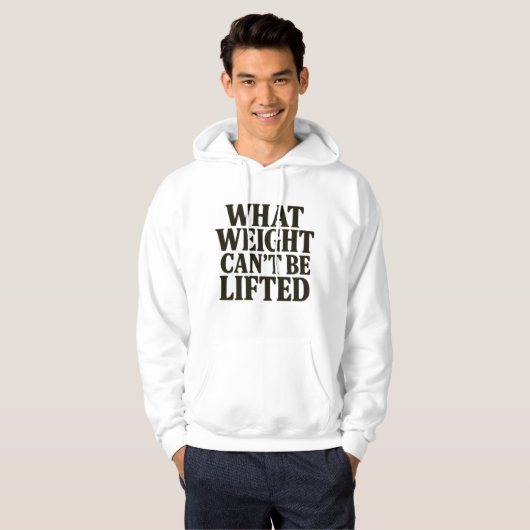 What Weight Can't Be Lifted Sweatshirt パーカ (正面フル)