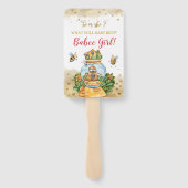 What Willベビービーイラストレーションジェンダーが明らかにする ハンドファン (裏面)