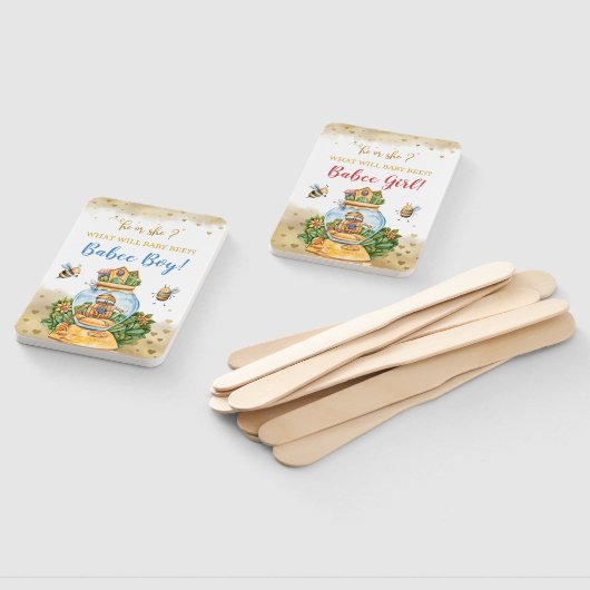 What Willベビービーイラストレーションジェンダーが明らかにする ハンドファン (組立なし)