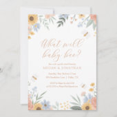 What Willベビービー(昆虫)マルハナバチジェンダーが明らかにする 招待状 (正面)