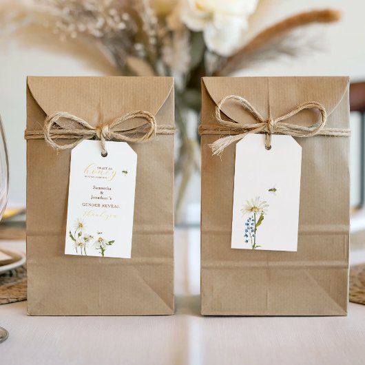 What Will Baby Be Gender Reveal ギフトタグ