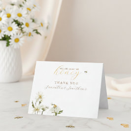 What Will Baby Be Gender Reveal サンキューカード