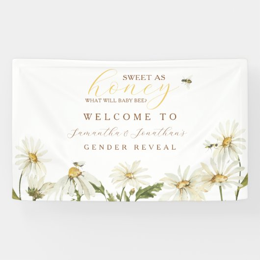 What Will Baby Be Gender Reveal Banner 横断幕 (横)