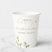 What Will Baby Be Gender Reveal Paper Cup 紙コップ (裏面)