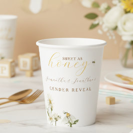 What Will Baby Be Gender Reveal Paper Cup 紙コップ