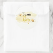 What Will Baby Bee Team Boy ラウンドシール (バッグ)