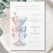 What Will Tini Be Simple Gender Reveal 招待状