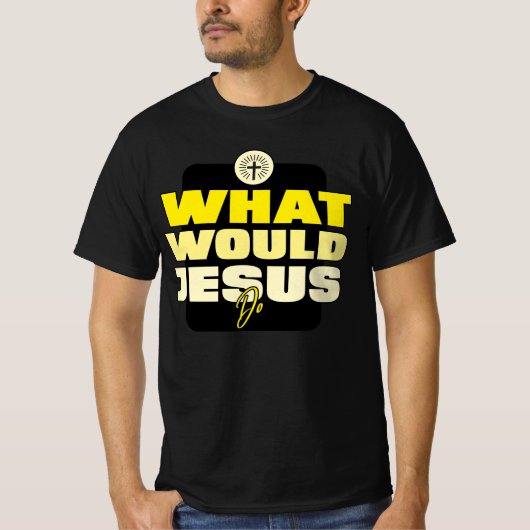 What Would Jesus Do – Conscious Kindness Tee Tシャツ (正面)