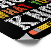 What You Know おもしろい Exam Testing Day Students Teac ポスター (角)