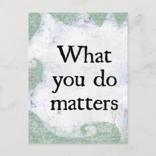 What You Mattersはがき ポストカード