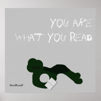 What You Read ポスター