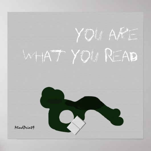 What You Read ポスター (正面)