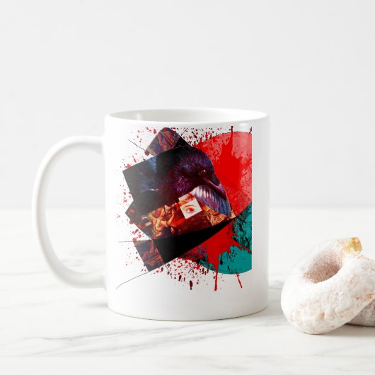 What you see in that eye コーヒーマグカップ (ドーナツ)