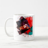 What you see in that eye コーヒーマグカップ (左)