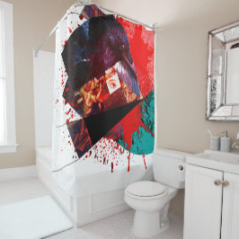 What you see in that eye シャワーカーテン