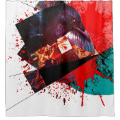 What you see in that eye シャワーカーテン (正面)