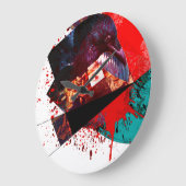 What you see in that eye ラージ壁時計 (傾斜)