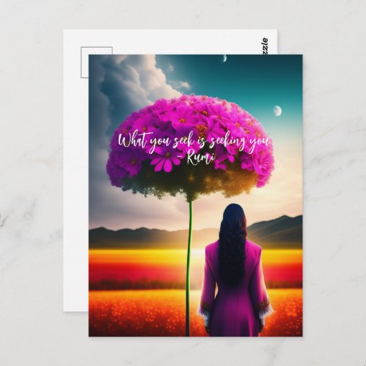What You Seek Dreamscapeるみ引用文 ポストカード (正面/裏面)