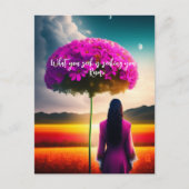 What You Seek Dreamscapeるみ引用文 ポストカード (正面)