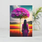 What You Seek Dreamscape Rumi Greeting カード (スタンド正面)