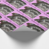 Whatcha Eatinのパグ ラッピングペーパー (角)