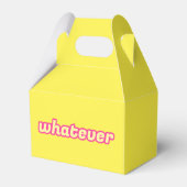 「Whatever」アート フェイバーボックス (裏面サイド)