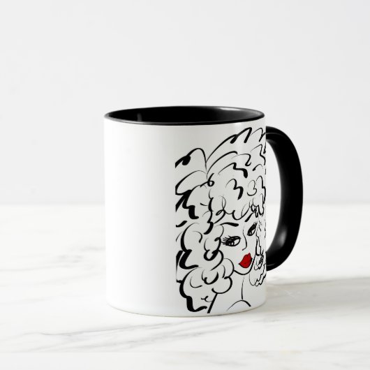 "Whatever" マグカップ 330ml (正面右)