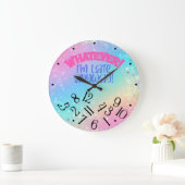 Whatever ラージ壁時計 (ホーム)