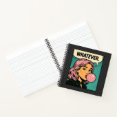 “Whatever” レトロコミック ノートブック (内部)