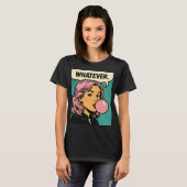 “Whatever” レトロコミック Tシャツ (正面フル)