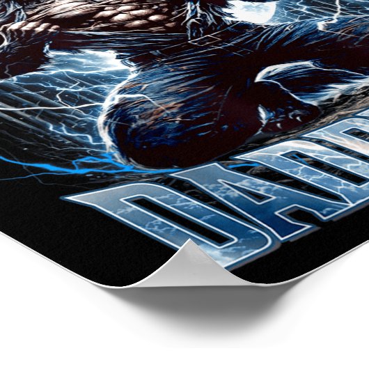 Whatever Daddy Wants Daddy Gets Funny Alpha Wolf M ポスター (角)