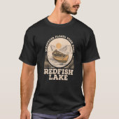 Whatever Floats Your Boat Redfish Lake Motivationa Tシャツ (正面)