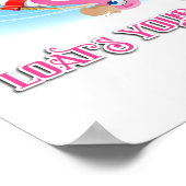 Whatever Floats Your Silly Flamingo ポスター (角)