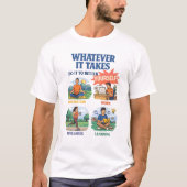Whatever It Takes – Self Improvement Motivation De Tシャツ (正面)