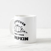 Whatever Spices Your Pumpkin – Fall Classic Mug コーヒーマグカップ (正面左)